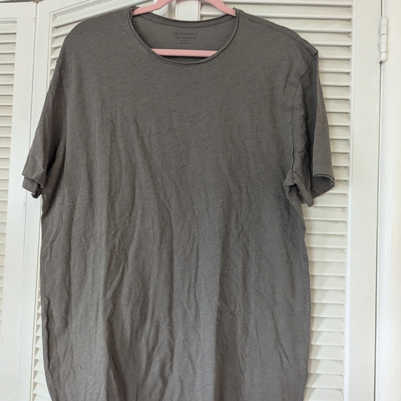 All Saints Gray Men's Shirt - Picture 1 of 4